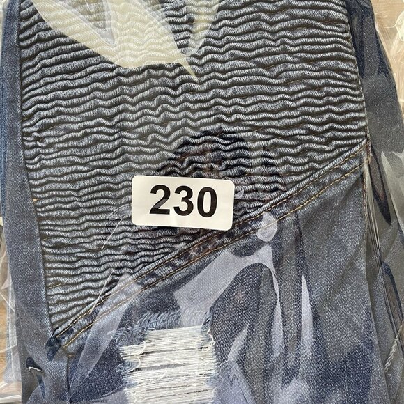 Judy Blue Jeans Womens 5/27 Moto Skinny Fit Distressed Mid  Rise USA - Picture 11 of 11